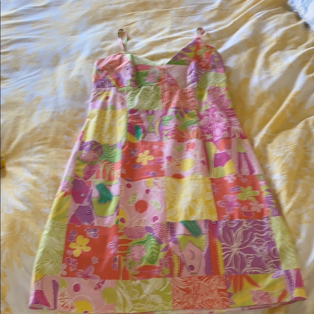 Lily Pulitzer dress size 8 colorful